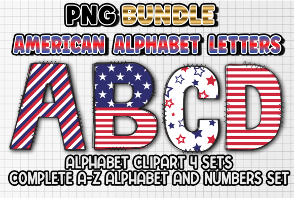 A Designer's Guide to American Flag Alphabet Letters