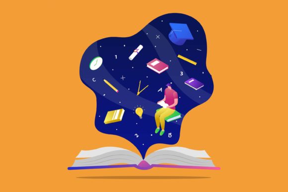 Flat Illustration a Plan: Visual Clarity for Academic Design