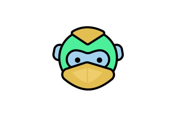 Robot Scifi Avatar SVG: Your Futuristic AI Face Clipart